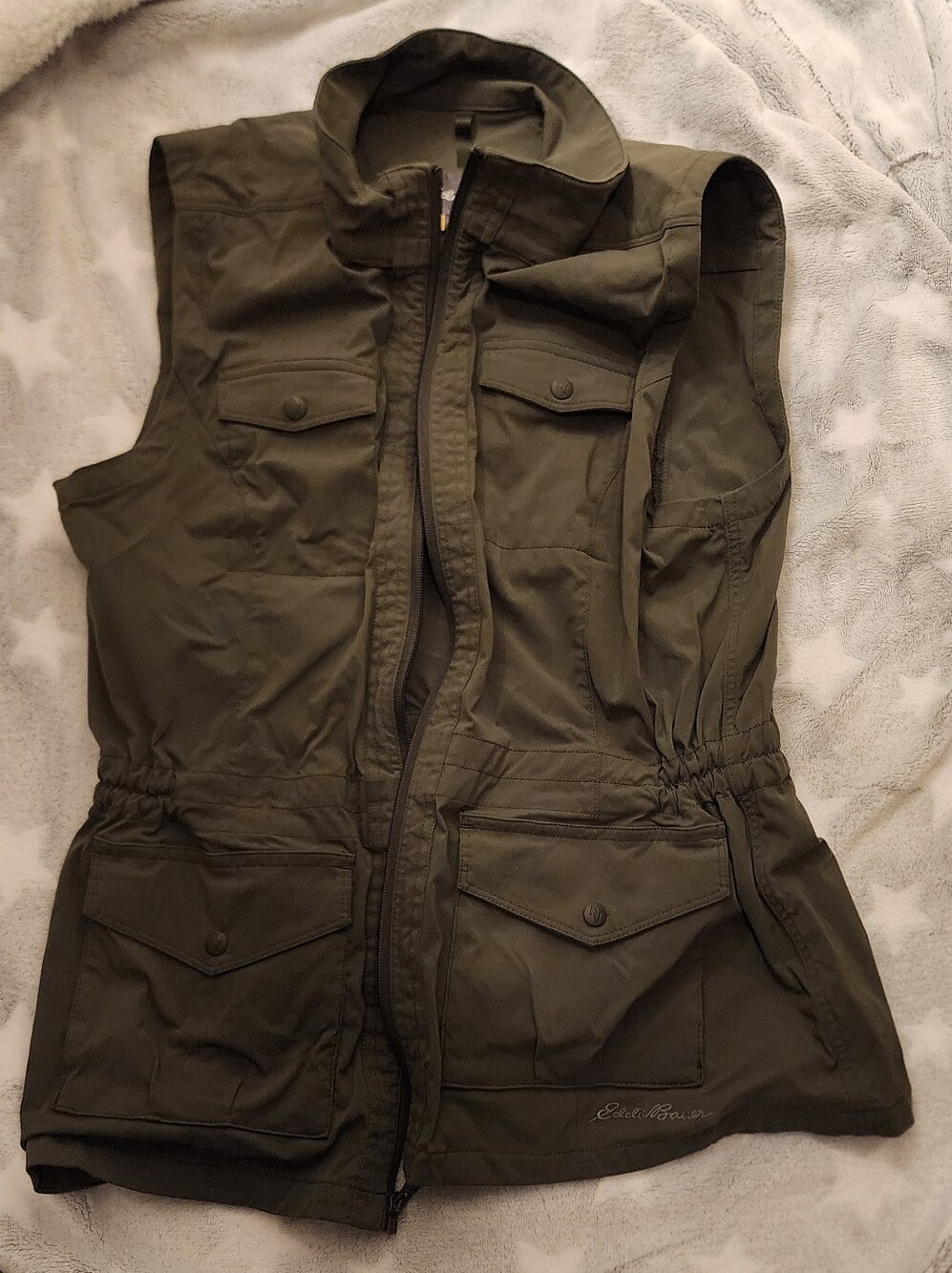Eddie Bauer Green Travex Vest